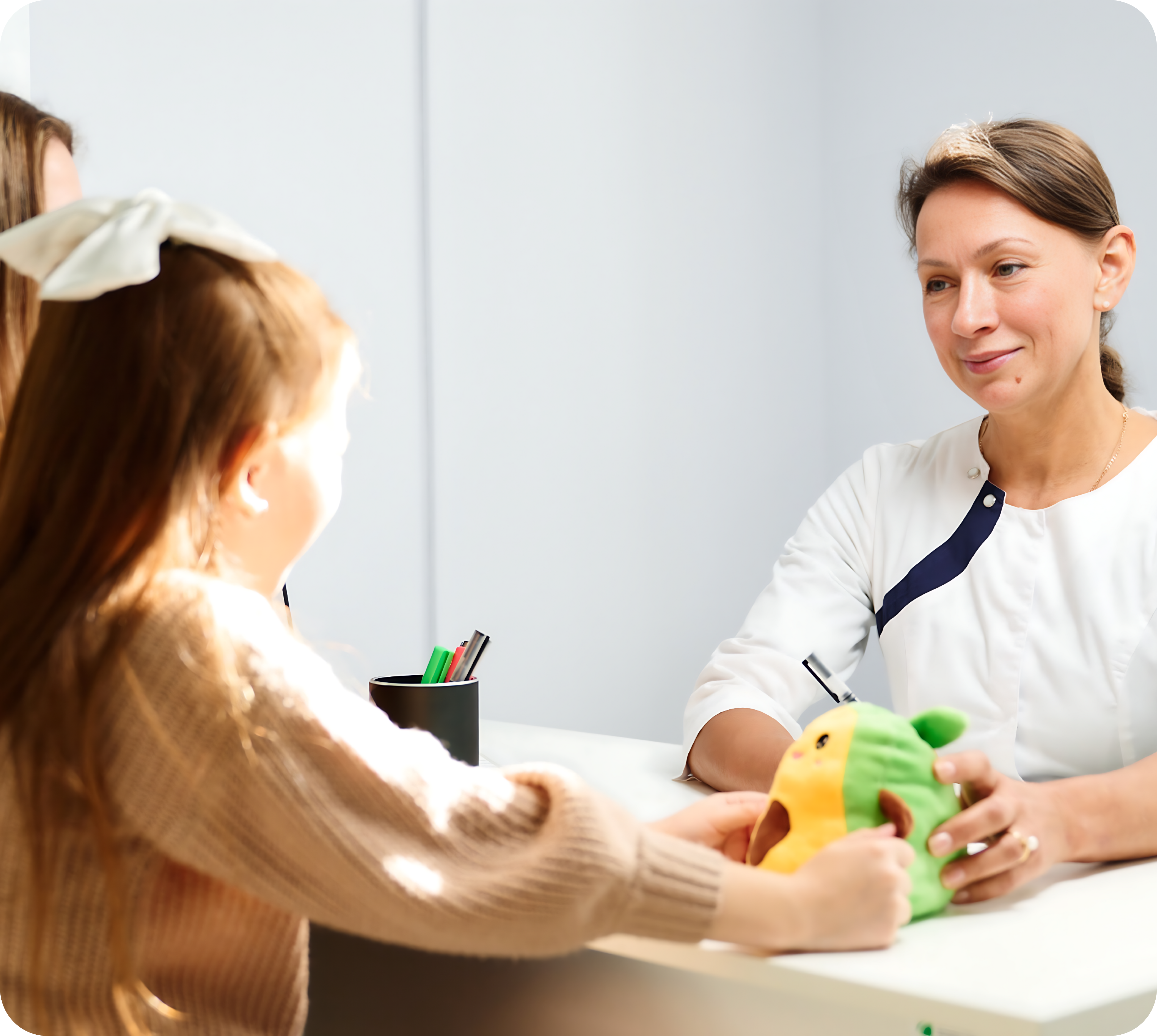 Осмотр у педиатра